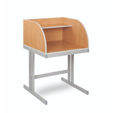 Study Carrel with Cantilever Legs