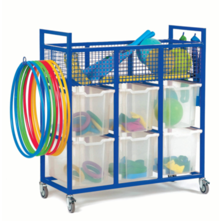 Multi-Purpose School Storage Trolley