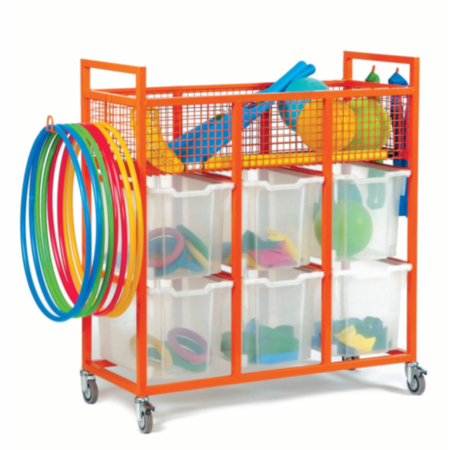 Multi-Purpose School Storage Trolley