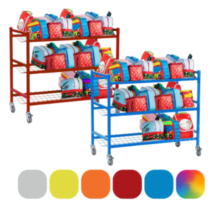 Large School Lunchbox Trolley 