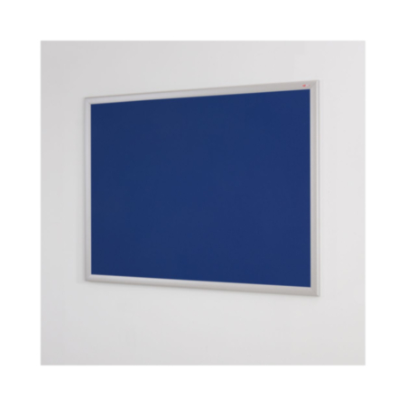 Eco-Friendly Felt Noticeboard - Aluminium Effect Frame