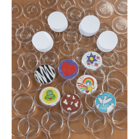 Self Assembly Badges  Pack 100