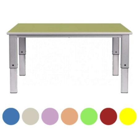 Metalliform Elite School Classroom Height Adjustable Table - Rectangular
