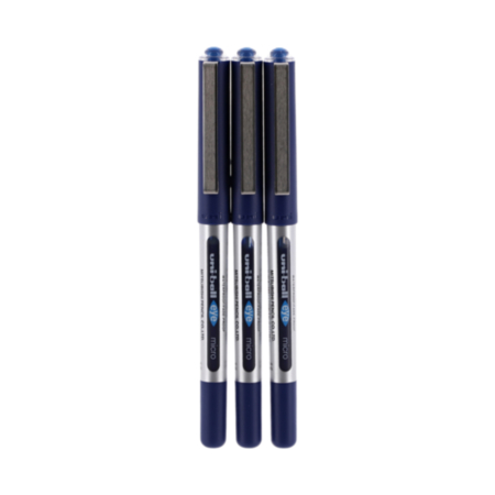 Uni-Ball Eye Micro Blue Pen Pack 3