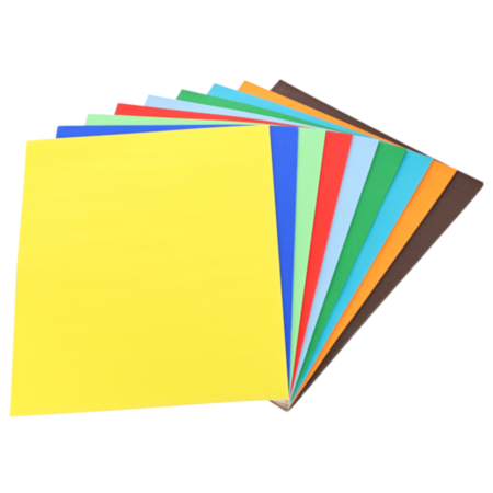 A4+ Mount Paper Assorted Colours  Pack 100