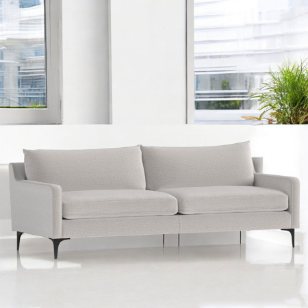 The Royal Graphite Three Seat Sofa