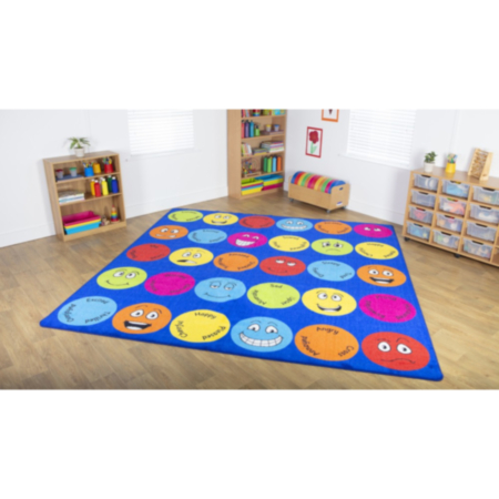 Emotions Large Square Placement Carpet