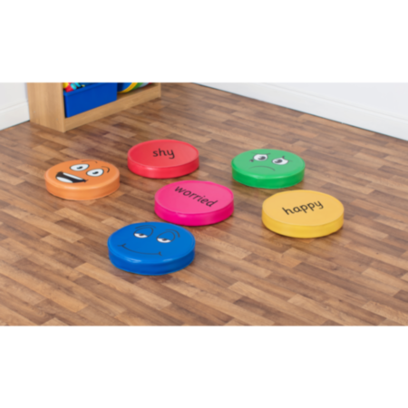 Classroom English Emotions Soft Seating Cushions Pack 1