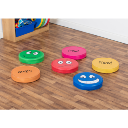 Classroom English Emotions Soft Seating Cushions Pack 2