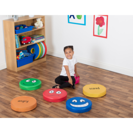 Classroom English Emotions Soft Seating Cushions Pack 2