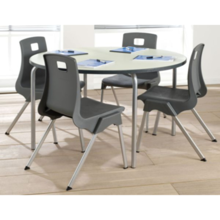 Metalliform Equation Circular Classroom Table
