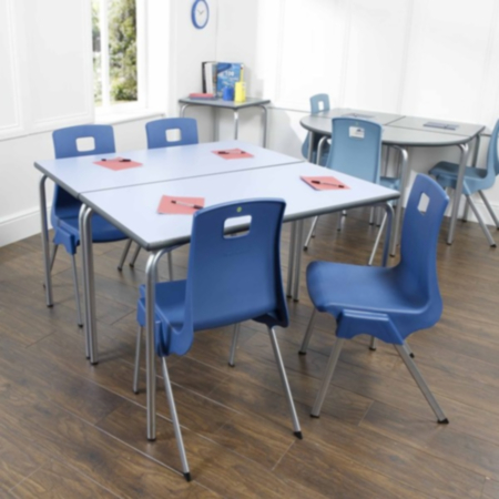 Metalliform Equation Rectangular Classroom Table