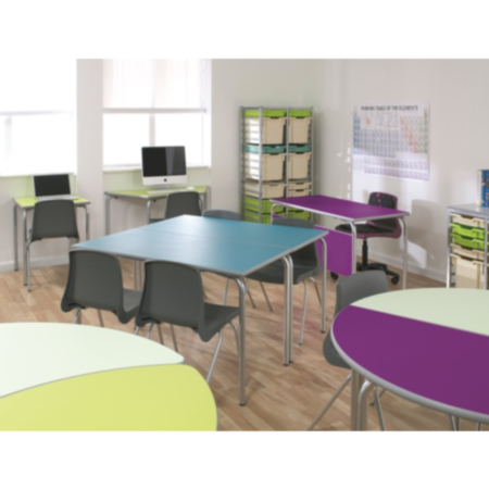 Metalliform Equation Square Classroom Tables