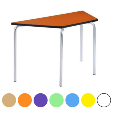 Metalliform Equation Trapezoidal Classroom Table