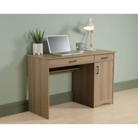 Essentials Oak Computer Home Computer Desk  
