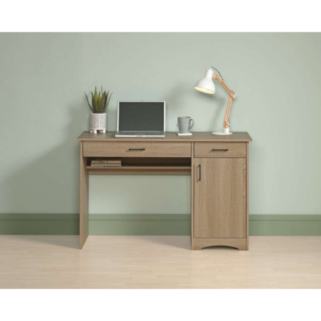 Essentials Oak Computer Home Computer Desk  