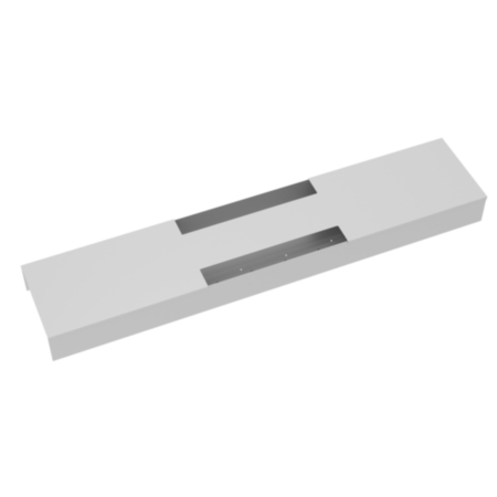 Elev8 Lower Cable Channel For Back-to-Back Desks