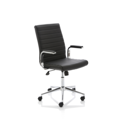 Ezra Executive Black Leather Chair