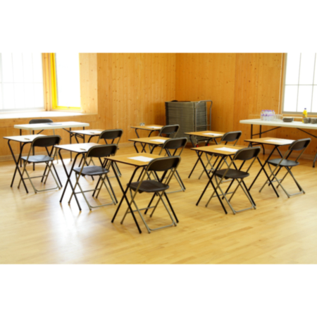 Mogo 40 Folding Exam Desk and Trolley Bundle