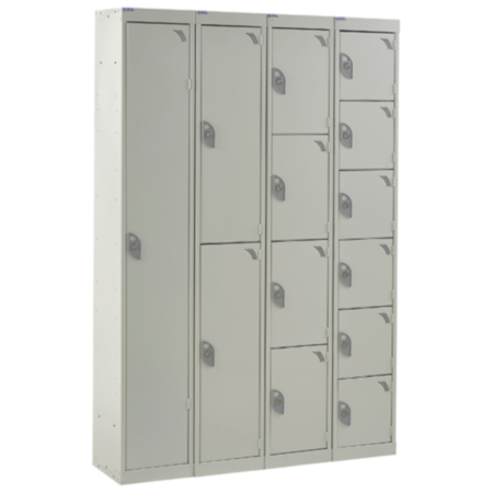 Express Delivery Steel Work Lockers - Germ Guard Paint