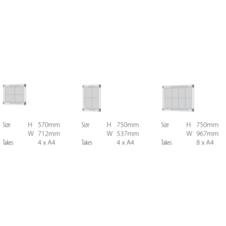 Shield Exterior Weatherproof Showcase Lockable Noticeboards