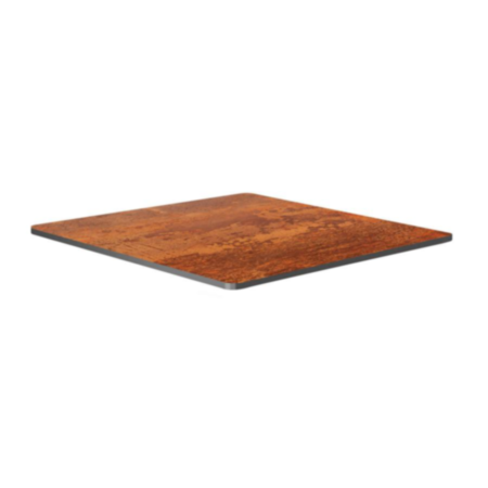 Extrema Indoor or Outdoor Durable Vintage Copper Cafe and Bistro Table Top