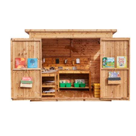 Wooden Outdoor Primary Workshop Cabin