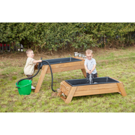Early Years Messy Play Mobile Water Pumps and Tray Set