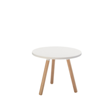 Small Tripod Table - White