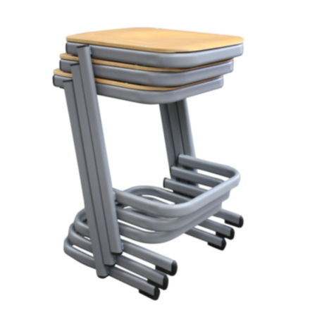 Form Cantilever School Lab Stool