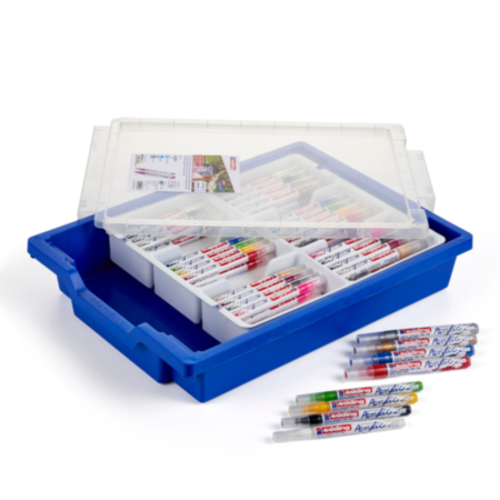 Edding Acrylic Pens - Ass 48 in Tray