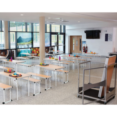 Spaceright Fast Fold Rectangular Tables
