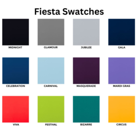 Free Standing Office Screen Divider Fiesta Fabric