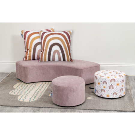 Boho rainbow cushion - Pack of two
