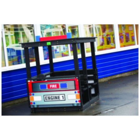 Outdoor Playground Recycled Plastic Fire Engine