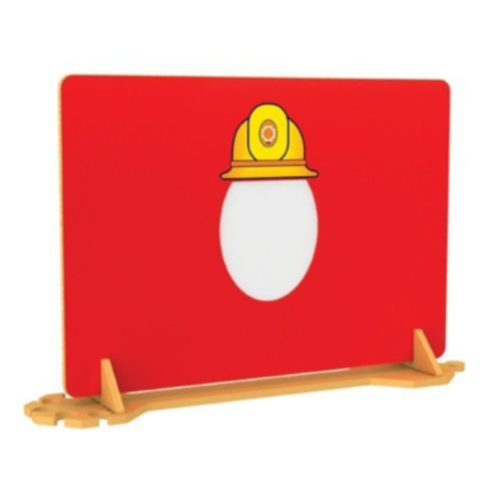 Nursery Room Divider Play Panel - Fireman