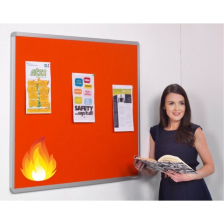 Accents FlameShield Aluminium Framed Noticeboards
