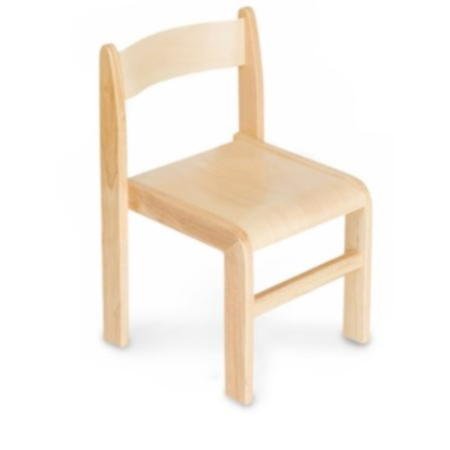 Tuf Class Wooden Classroom Chair - Set of 2