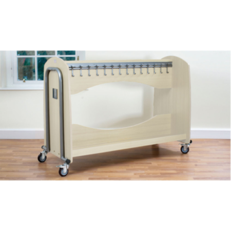 Tuf2™ Cloakroom Trolley New Maple