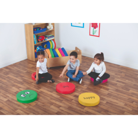 English Emotions Cushions with Tuf 2 Trolley - Set of 12