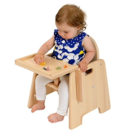 Forest Early Years Forme 2 - Solid Beech Feeding Chair