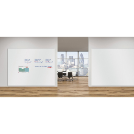 WriteOn Frameless Magnetic Whiteboard - Large