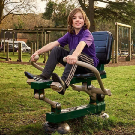 Children&#039;s Rower Outdoor Fitness Equipment