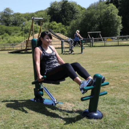 Resistance Leg Press Outdoor Fitness Equipment