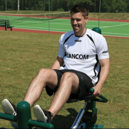 Resistance Leg Press Outdoor Fitness Equipment