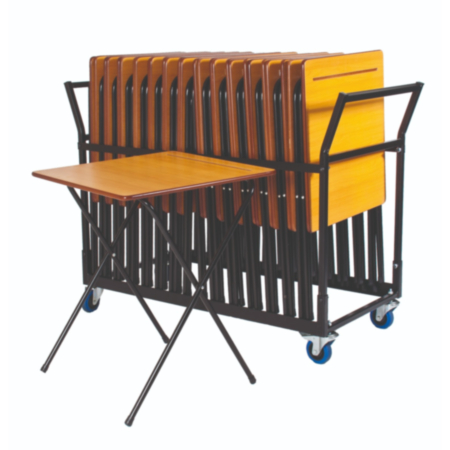 Exam Desk Package- 25 Zlite Standard Grey Exam Desks with Trolley