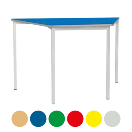 Contract Fully Welded Trapezoidal Classroom Table