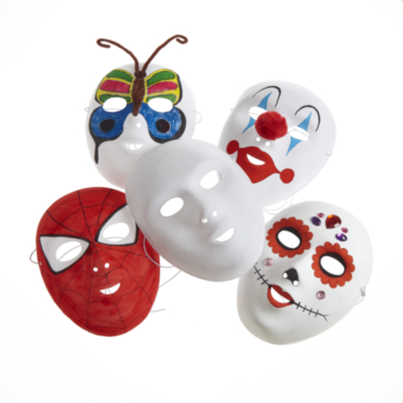White Face Masks