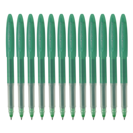 Uni-Ball Signo Gelstck Grn Pack 12