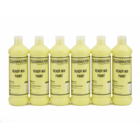Cmate Ready Mix Lemon Yellow 600mlx 6